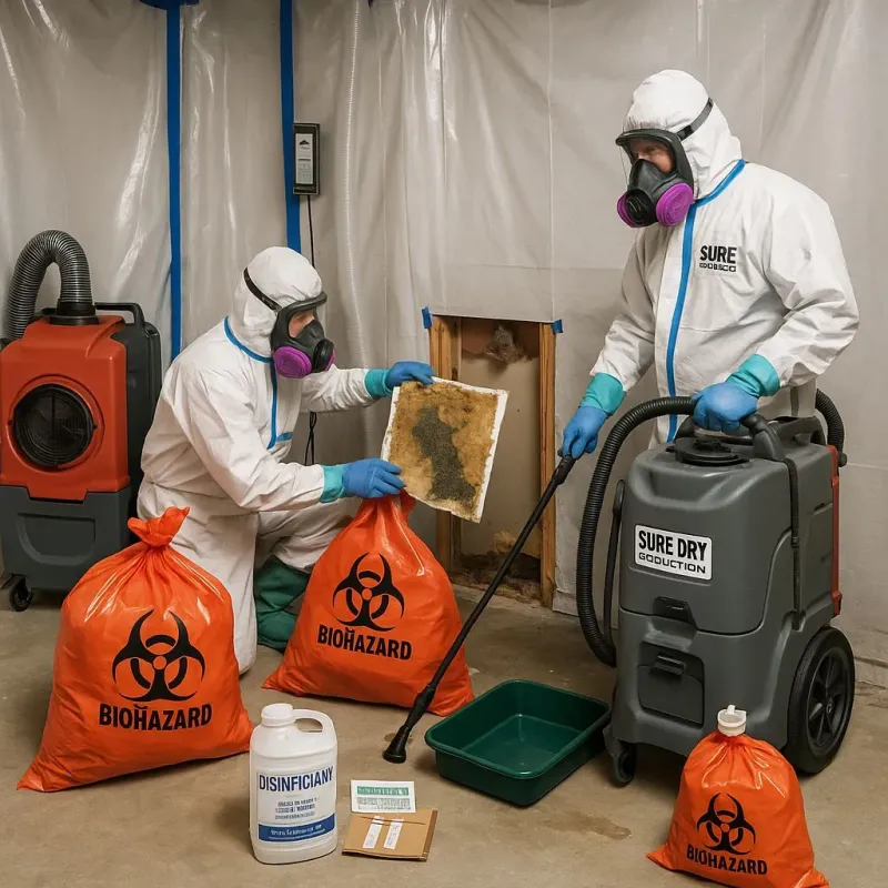 Contaminated Water Handling Protocols process in Chamberlain, SD
